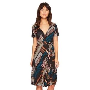Catherine Malandrino: faux wrap dress